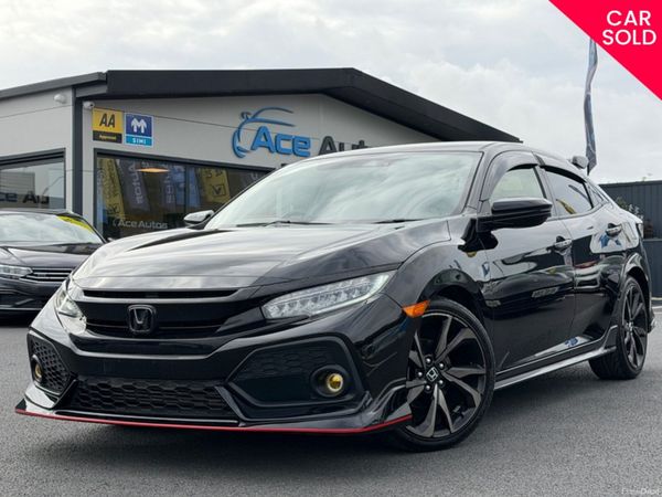 Honda Civic Hatchback, Petrol, 2019, Black