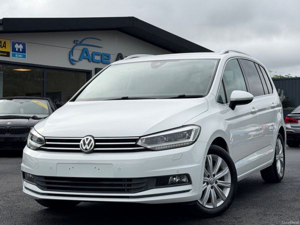 Volkswagen Touran MPV, Diesel, 2019, White