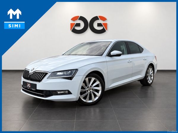 Skoda Superb Hatchback, Diesel, 2017, White