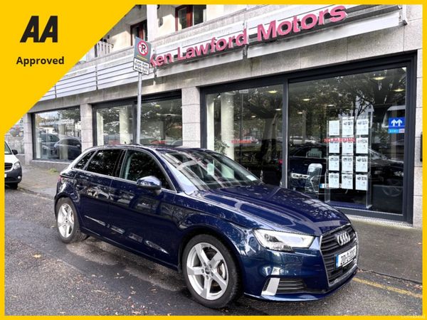 Audi A3 Hatchback, Petrol, 2020, Blue