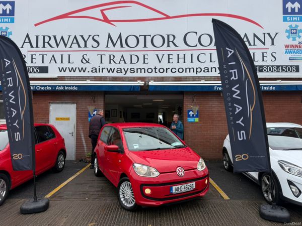 Volkswagen up! Hatchback, Petrol, 2014, Red