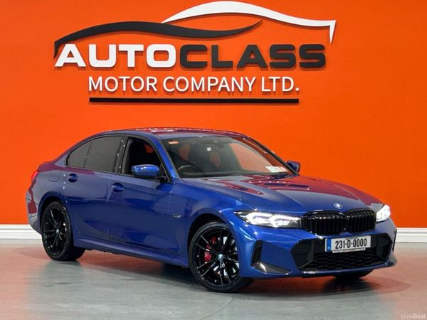 BMW 3-Series Saloon, Petrol Hybrid, 2023, Blue