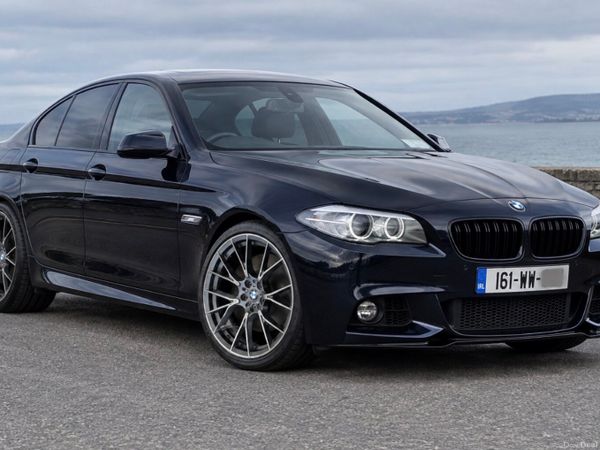 BMW 5-Series Saloon, Diesel, 2016, Black