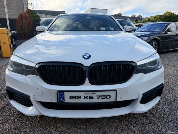 BMW 5-Series Saloon, Diesel, 2019, White