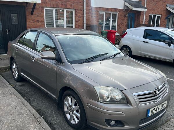 Toyota Avensis Saloon, Petrol, 2007, Bronze