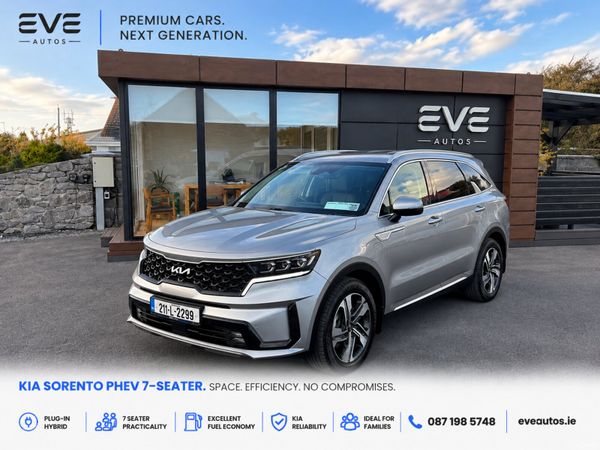 Kia Sorento SUV, Petrol Plug-in Hybrid, 2021, Grey
