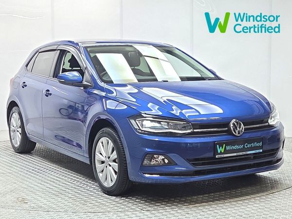 Volkswagen Polo Hatchback, Petrol, 2019, Blue