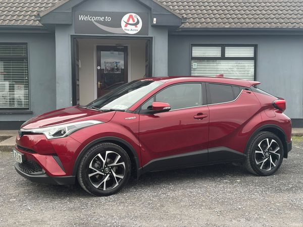 Toyota C-HR Hatchback, Petrol Hybrid, 2018, Red