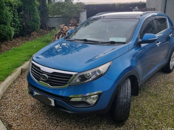Kia Sportage SUV, Diesel, 2011, Blue