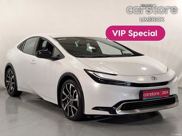 Toyota Prius Hatchback, Petrol Plug-in Hybrid, 2024, White