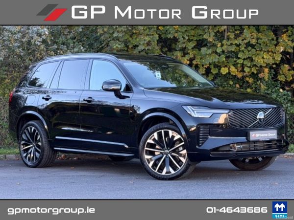 Volvo XC90 Estate, Petrol Plug-in Hybrid, 2025, Black