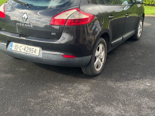 Renault Megane Hatchback, Diesel, 2010, Black
