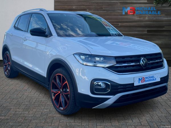 Volkswagen T-Cross SUV, Petrol, 2021, White
