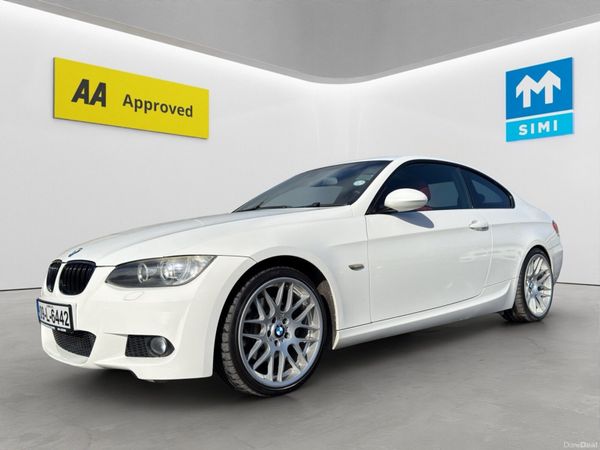 BMW 3-Series Coupe, Petrol, 2009, White
