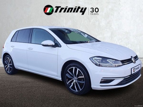 Volkswagen Golf Hatchback, Petrol, 2019, White