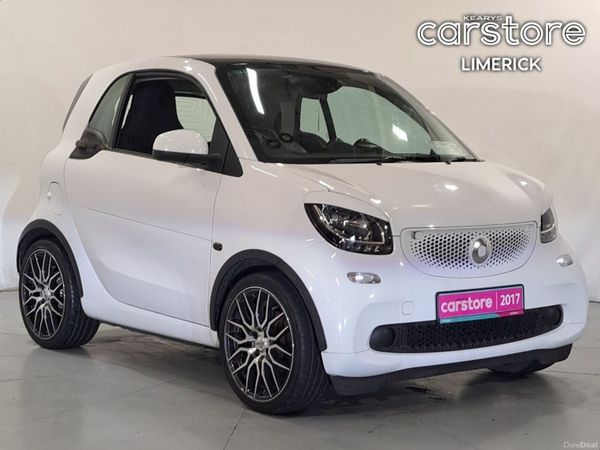Smart Fortwo Coupe, Petrol, 2017, White