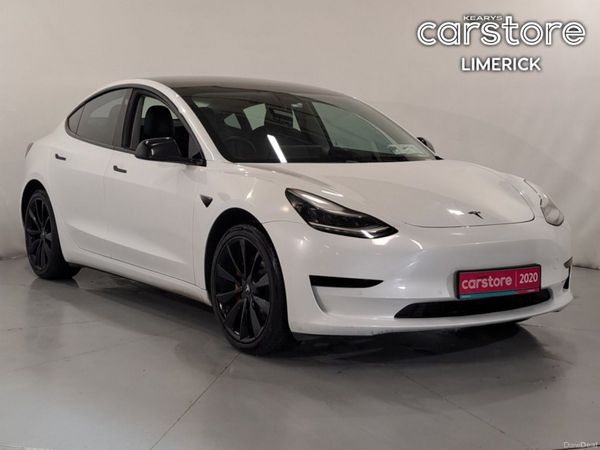 Tesla Model 3 Saloon, Electric, 2020, White