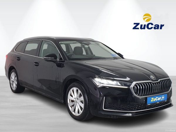 Skoda Superb Estate, Petrol Plug-in Hybrid, 2025, Black