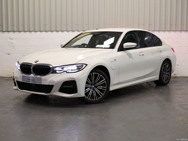 BMW 3-Series Saloon, Petrol Plug-in Hybrid, 2020, White