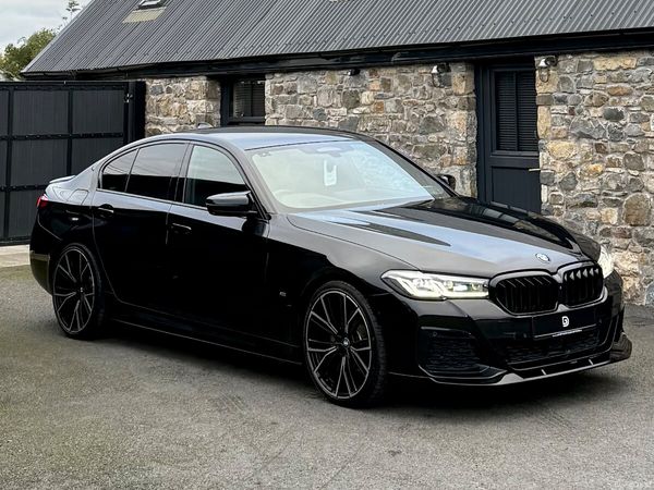 BMW 5-Series Saloon, Diesel, 2021, Black