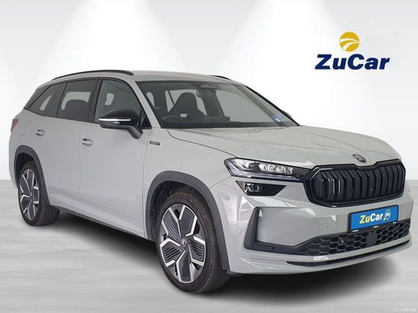 Skoda Kodiaq SUV, Petrol Plug-in Hybrid, 2026, Grey