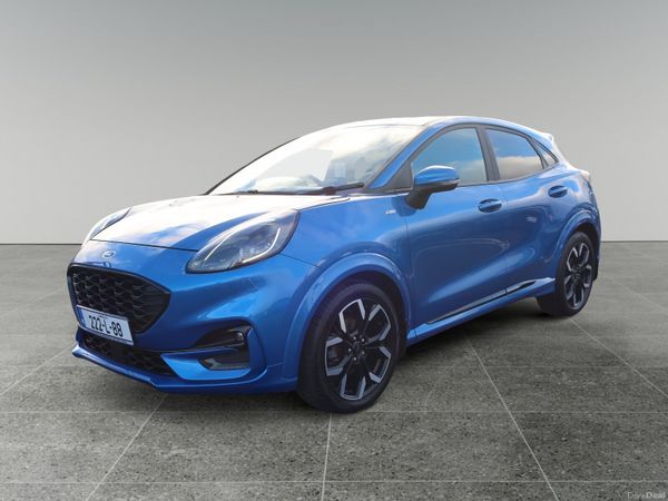 Ford Puma MPV, Petrol Hybrid, 2022, Blue