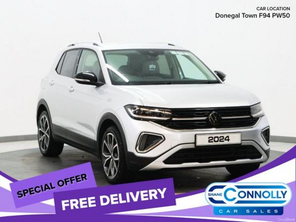 Volkswagen T-Cross Hatchback, Petrol, 2024, Grey