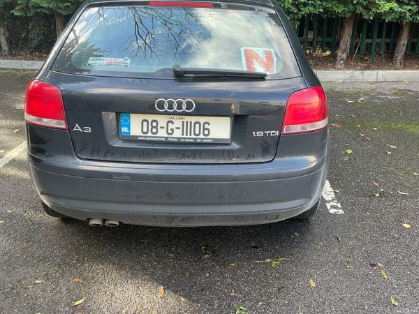 Audi A3 Hatchback, Diesel, 2008, Black