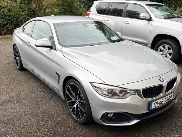 BMW 4-Series Coupe, Diesel, 2017, Silver