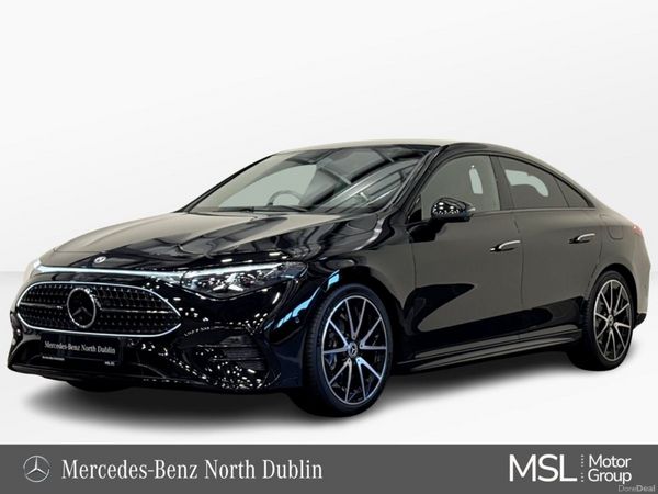 Mercedes-Benz CLA Saloon, Petrol Hybrid, 2026, Black