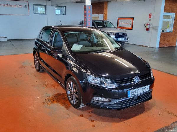 Volkswagen Polo Hatchback, Petrol, 2015, Black