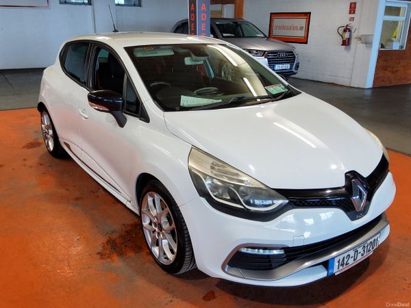 Renault Clio Hatchback, Petrol, 2014, White