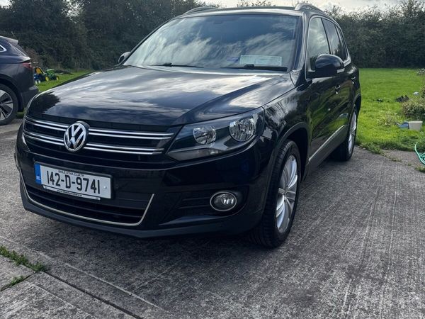 Volkswagen Tiguan SUV, Diesel, 2014, Black