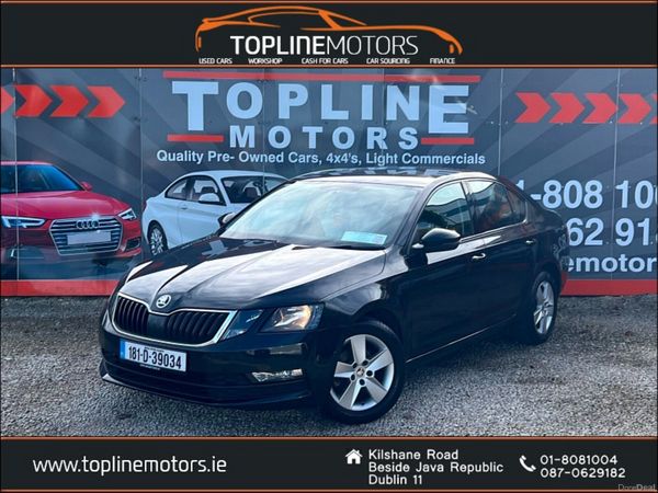 Skoda Octavia Saloon, Diesel, 2018, Black