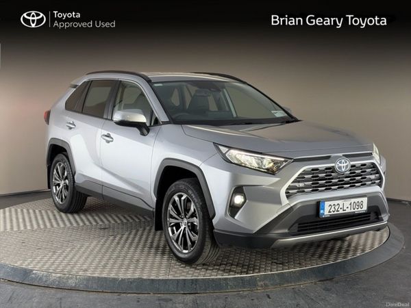 Toyota RAV4 SUV, Petrol Hybrid, 2023, Silver