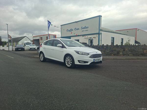 Ford Focus Hatchback, Diesel, 2016, White
