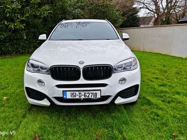 BMW X6 SUV, Diesel, 2015, White