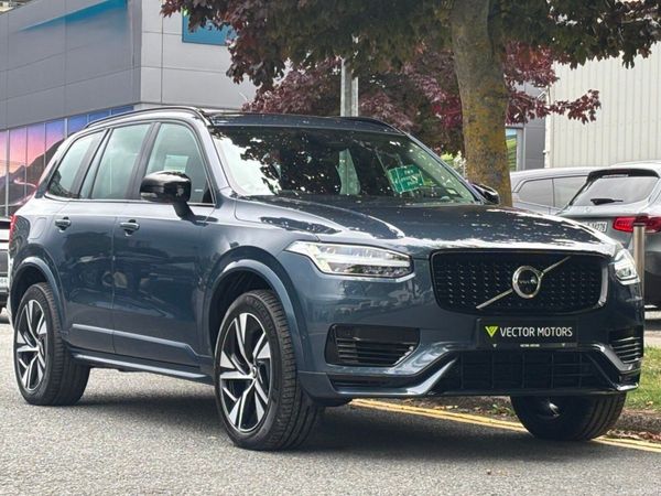 Volvo XC90 SUV, Petrol Plug-in Hybrid, 2023, Blue