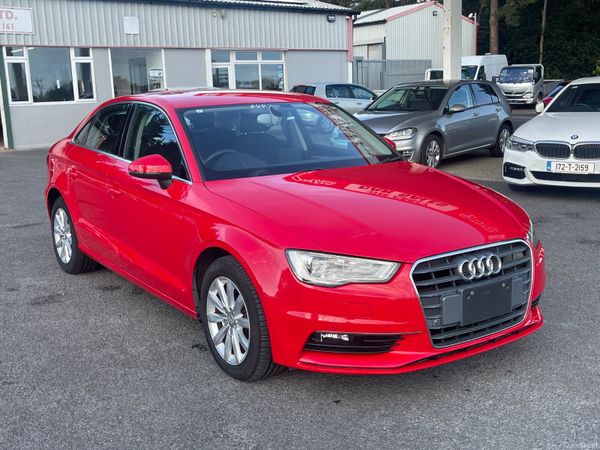 Audi A3 Saloon, Petrol, 2016, Red