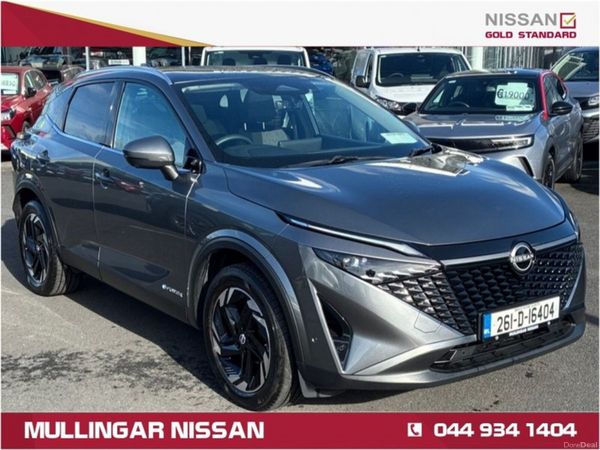 Nissan Qashqai MPV, Petrol Hybrid, 2026, Grey