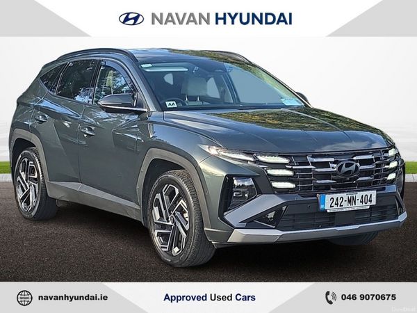 Hyundai Tucson SUV, Petrol Hybrid, 2024, Green