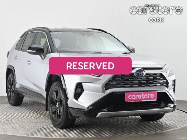 Toyota RAV4 SUV, Petrol Hybrid, 2021, Grey