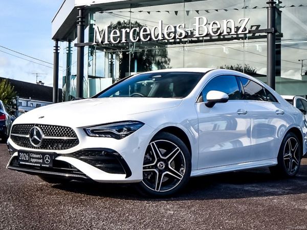 Mercedes-Benz CLA Coupe, Petrol Plug-in Hybrid, 2026, White