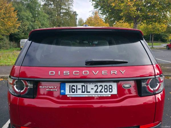 Land Rover Discovery Sport SUV, Diesel, 2016, Red