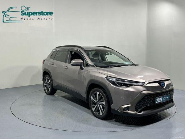 Toyota Corolla Cross SUV, Petrol Hybrid, 2023, Brown