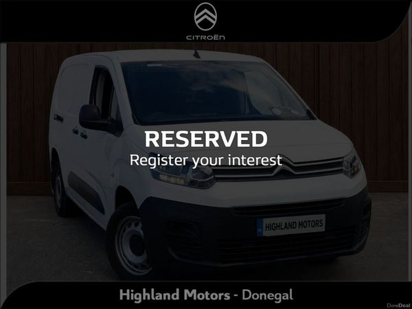 Citroen Berlingo MPV, Diesel, 2022, White