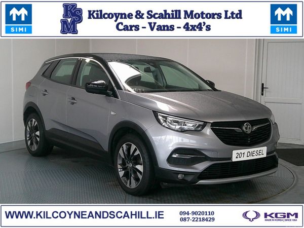 Vauxhall Grandland X Hatchback, Diesel, 2020, Grey