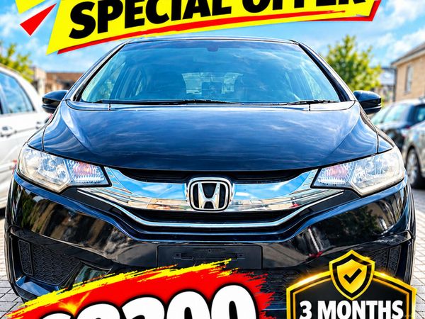 Honda Fit Hatchback, Petrol Hybrid, 2015, Black