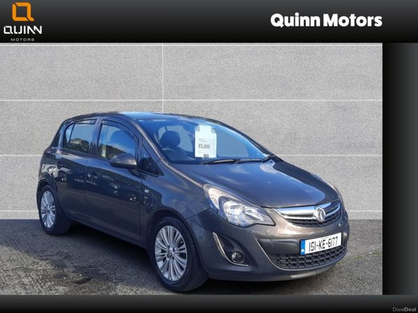 Vauxhall Corsa Hatchback, Petrol, 2015, Grey