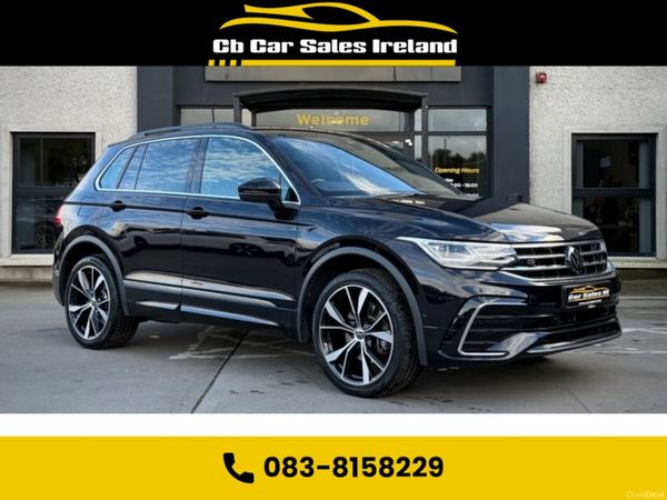 Volkswagen Tiguan Estate, Petrol Hybrid, 2023, Black